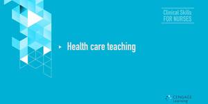 Video 2-4 Health care teaching