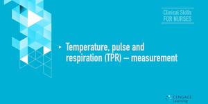 Video 3-2 Temperature, pulse and respiration [TPR] – measurement