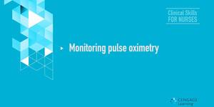 Video 3-4 Monitoring pulse oximetry