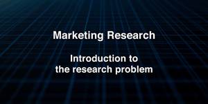 Video 1 Introduction to the research problem