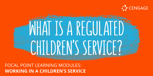 What is a regulated children's service?